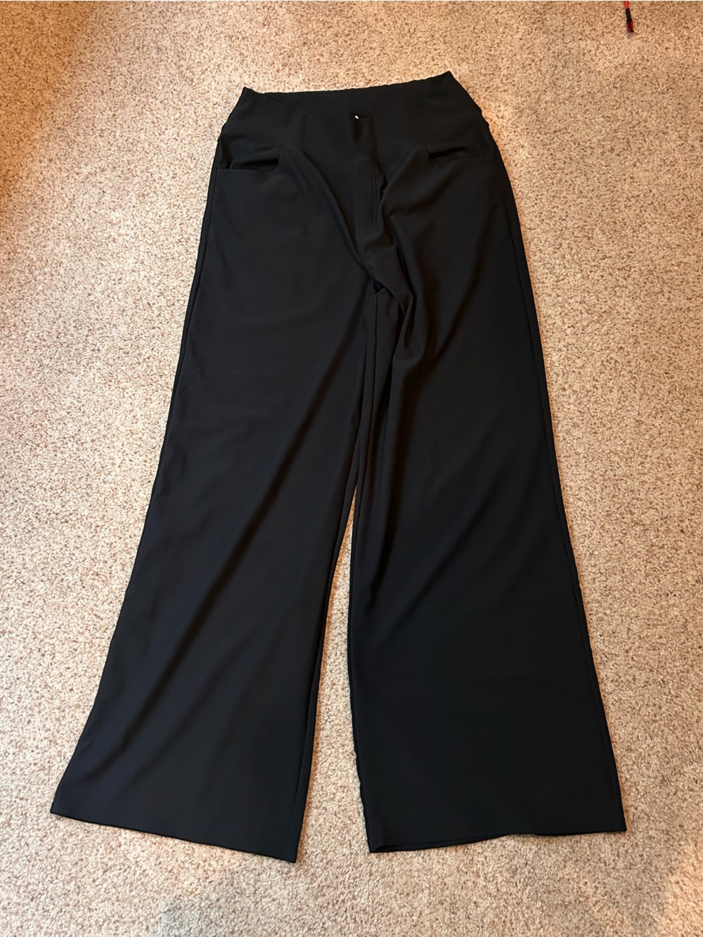 HALARA Black Wide-Leg Pants